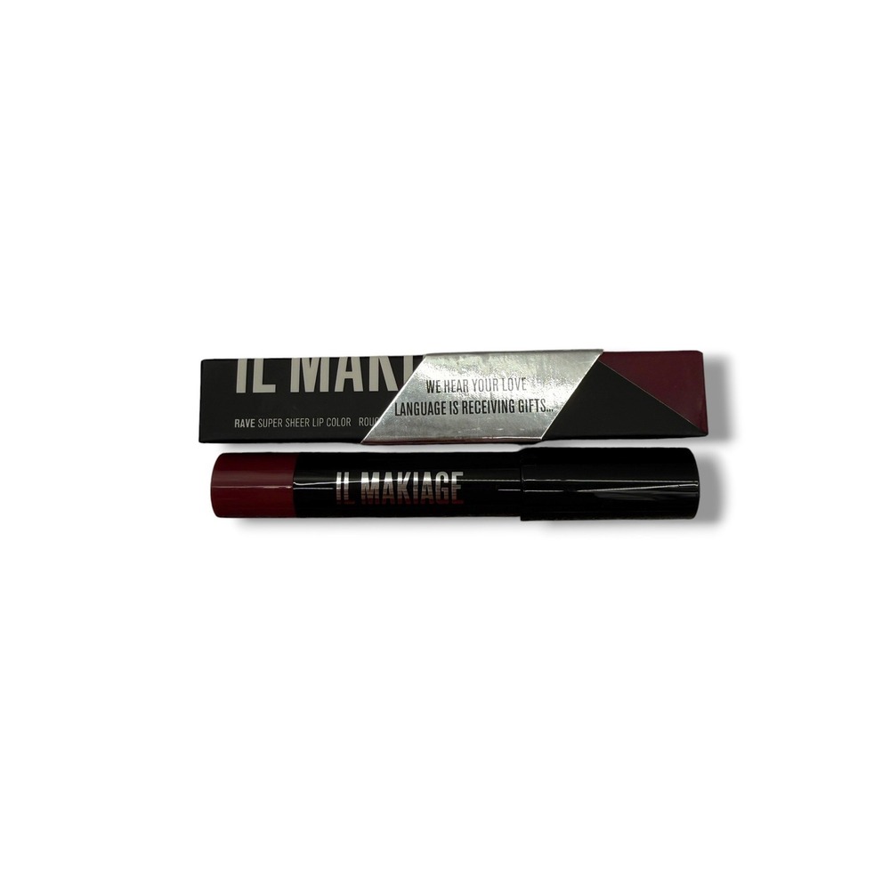 IL MAKIAGE‎ Rave Super Sheer Lip Color Samui Berry Mauve 2.5g NIB